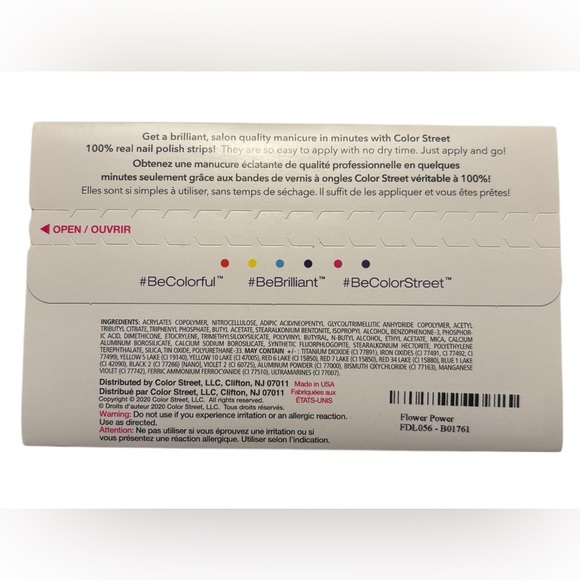 Color Street FLOWER POWER - Picture 2 of 3